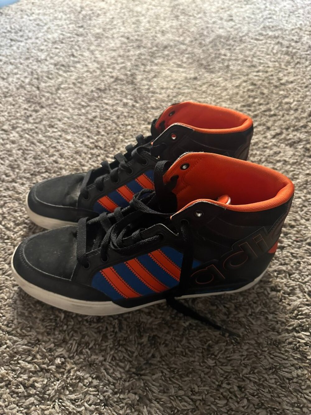 Adidas High-Top Sneakers (Size 10M)